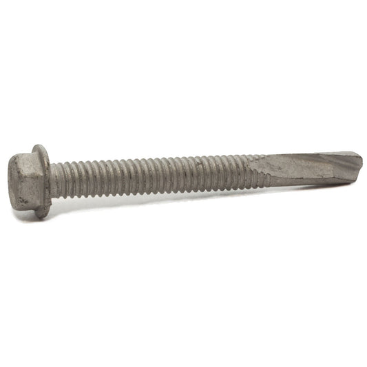 1/4-28 x 4 Hex Washer Head TEKS® Self Drilling Screw (T5) Climaseal® (500)