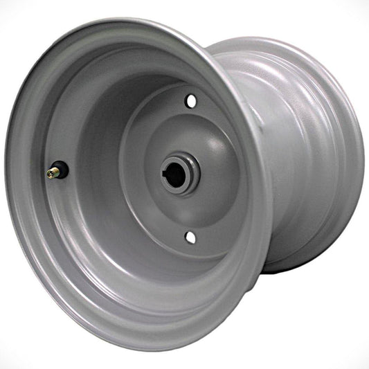 Antego 8x7 Silver Keyed-Hub Lawn Mower Wheel, Single