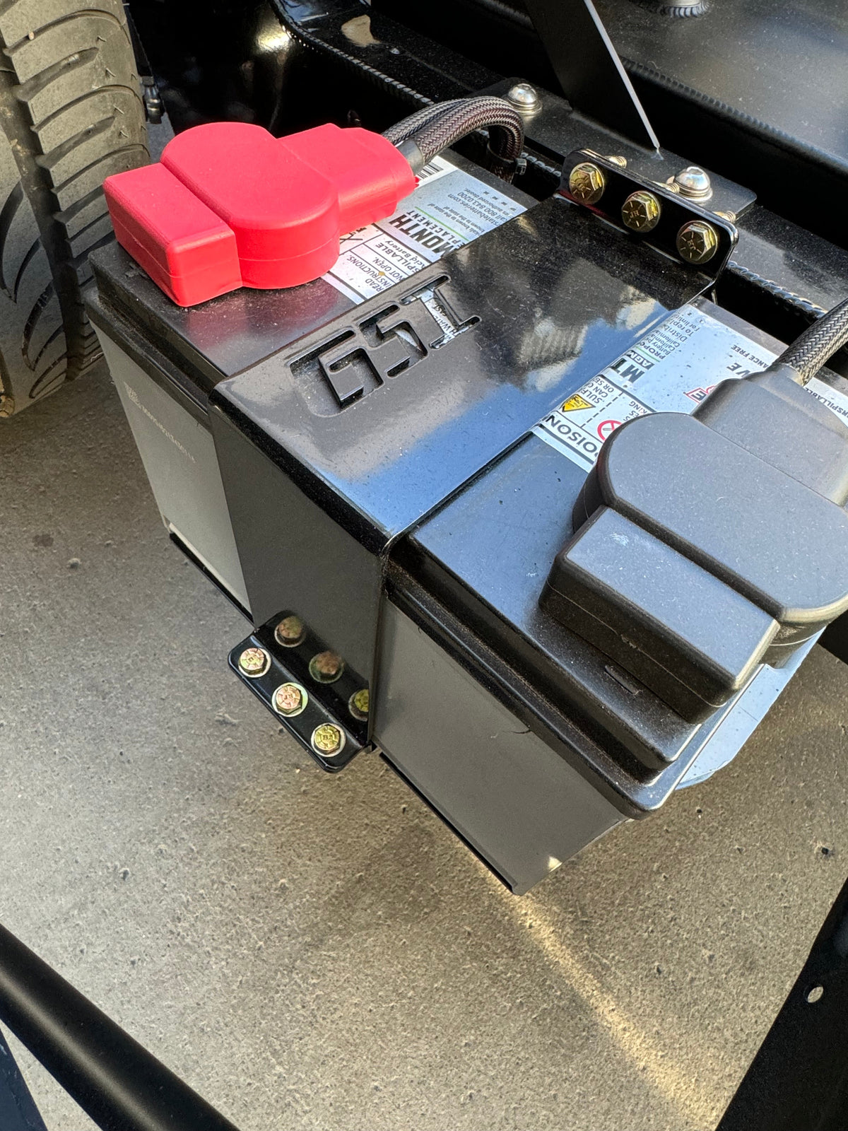 GSI Interstate Battery Box Tray - Group 34 (Bolt On)