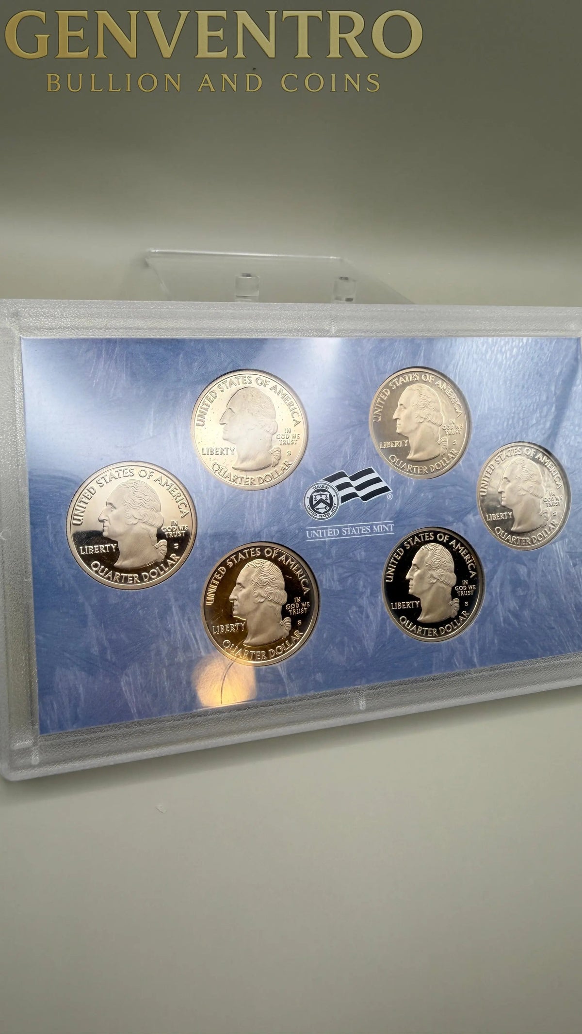 2009 Uncirculated Quarter Mint Proof Set Gem