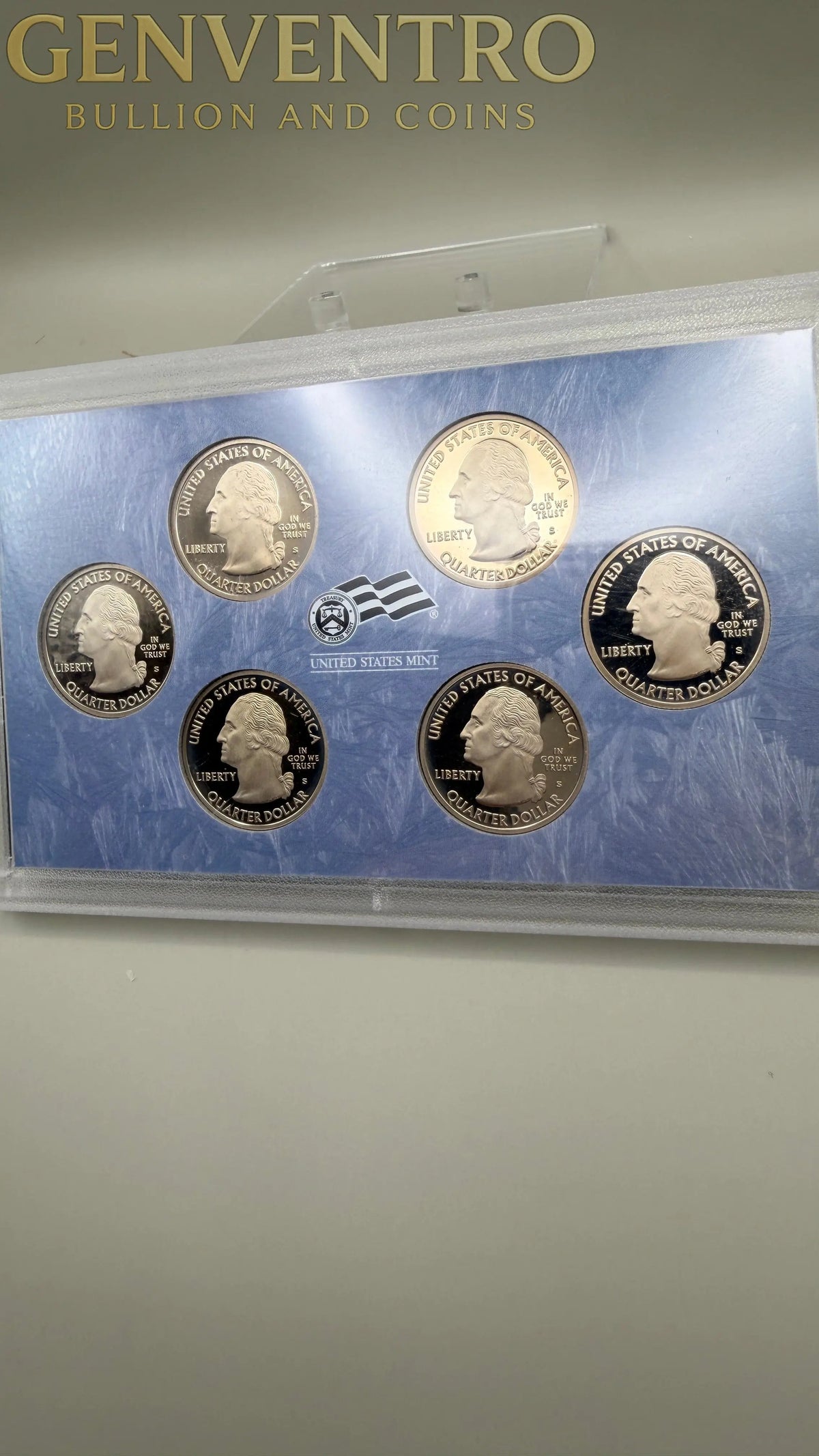 2009 Uncirculated Quarter Mint Proof Set Gem