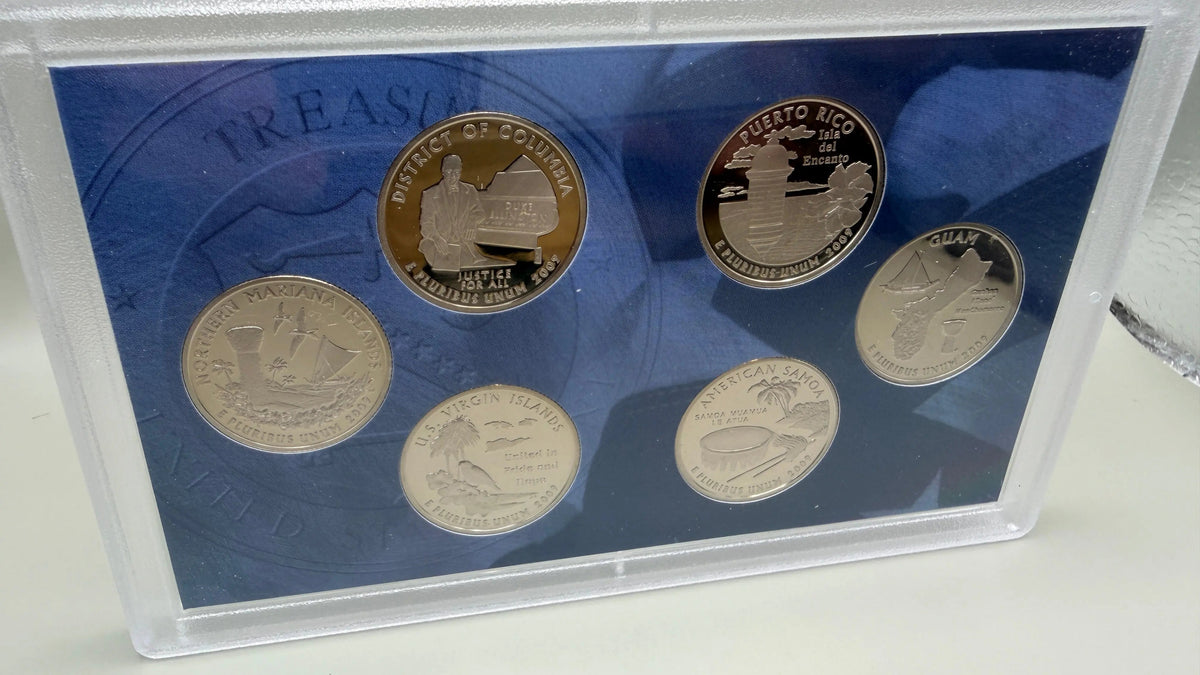 2009 Uncirculated Quarter Mint Proof Set Gem