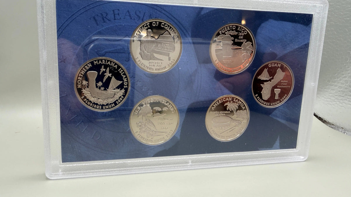 2009 Uncirculated Quarter Mint Proof Set Gem