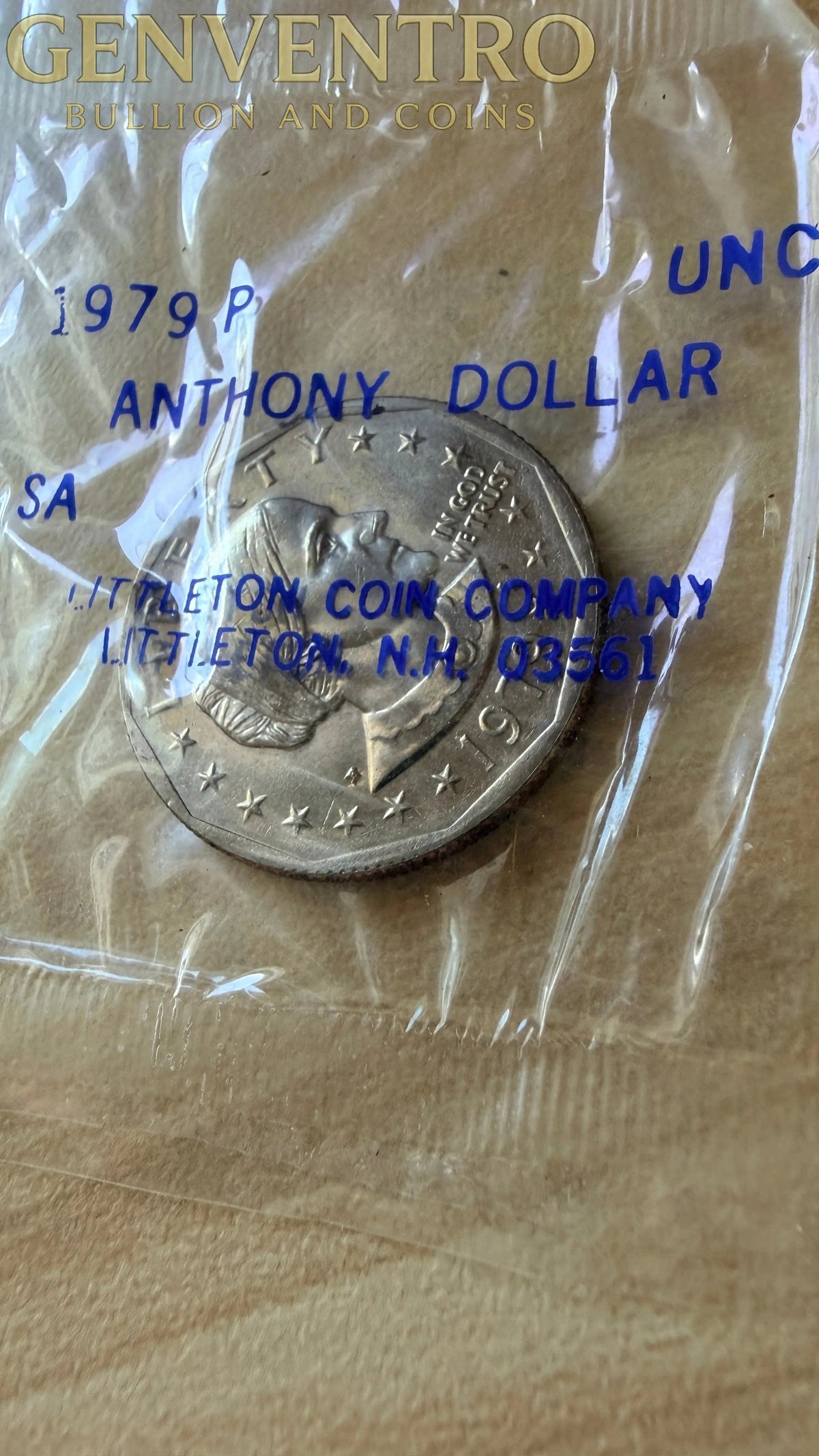 1979-P Anthony Dollar Uncirculated SA
