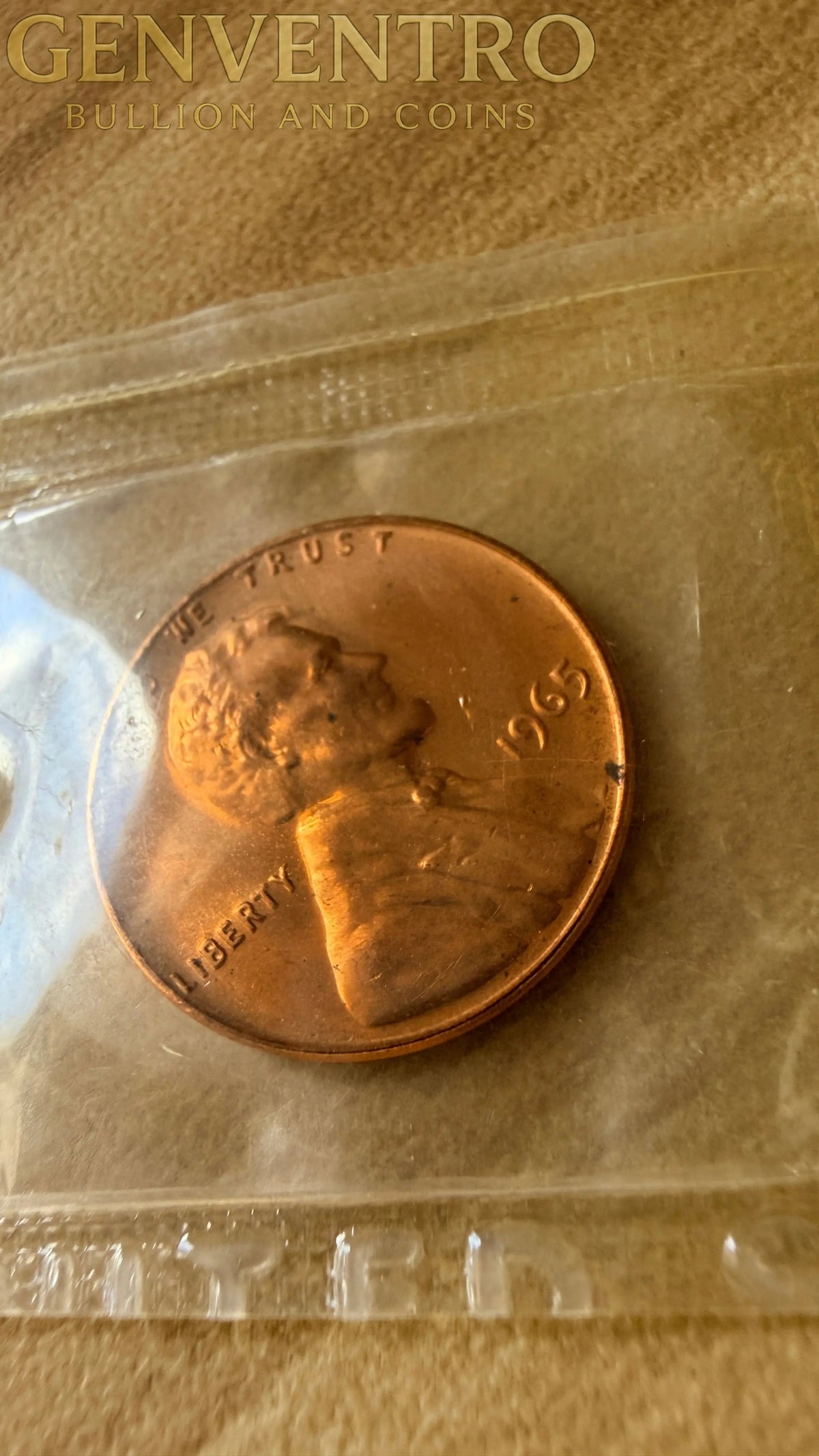 1965 Lincoln Cent Uncirculated