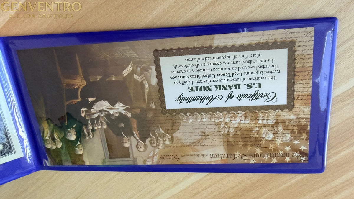 Star-Spangled Banner $2 Commemorative Legal Tender Bank Note - Uncirculated and Crisp!