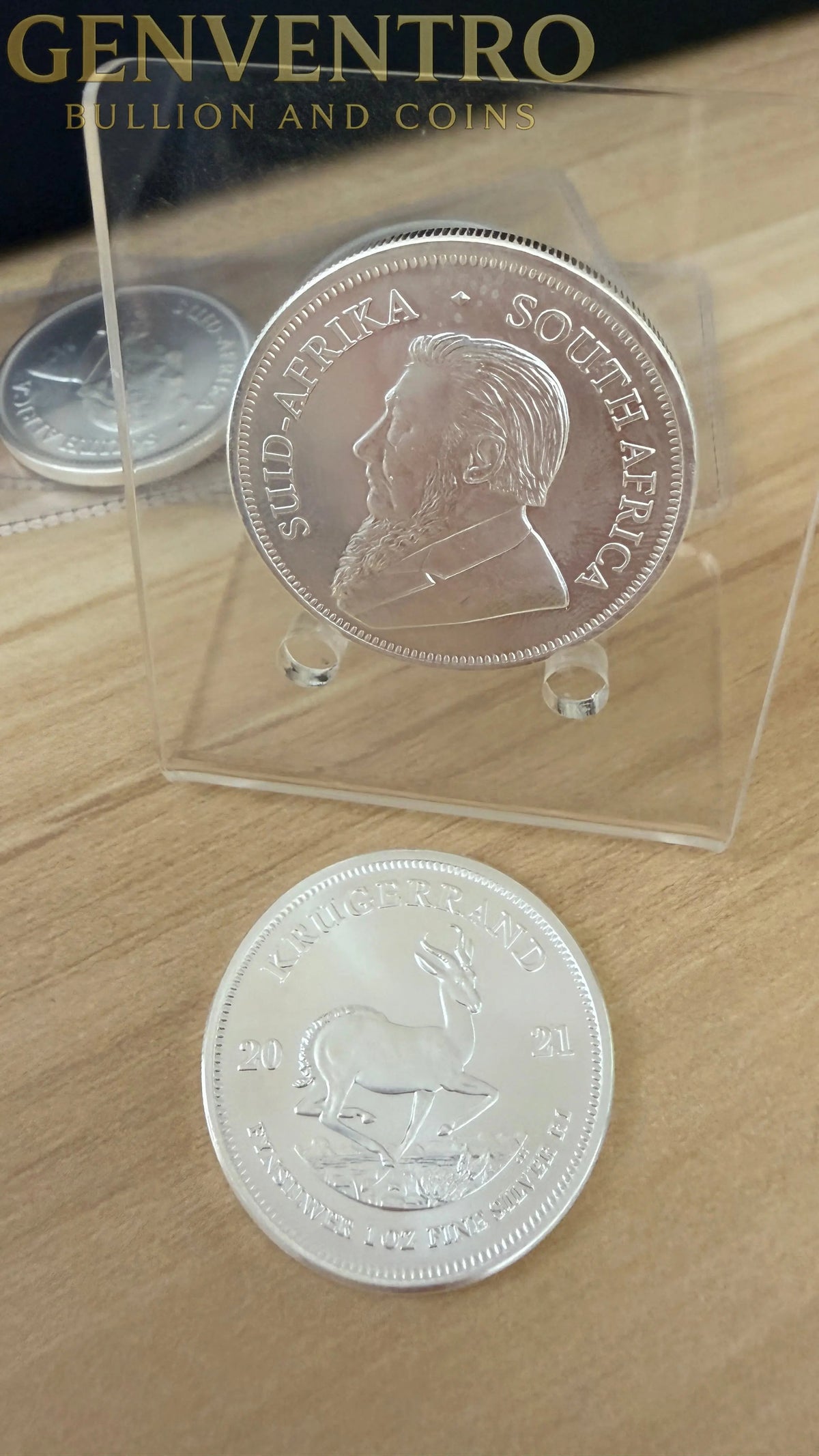 South Africa Krugerrand 1 oz Silver BU