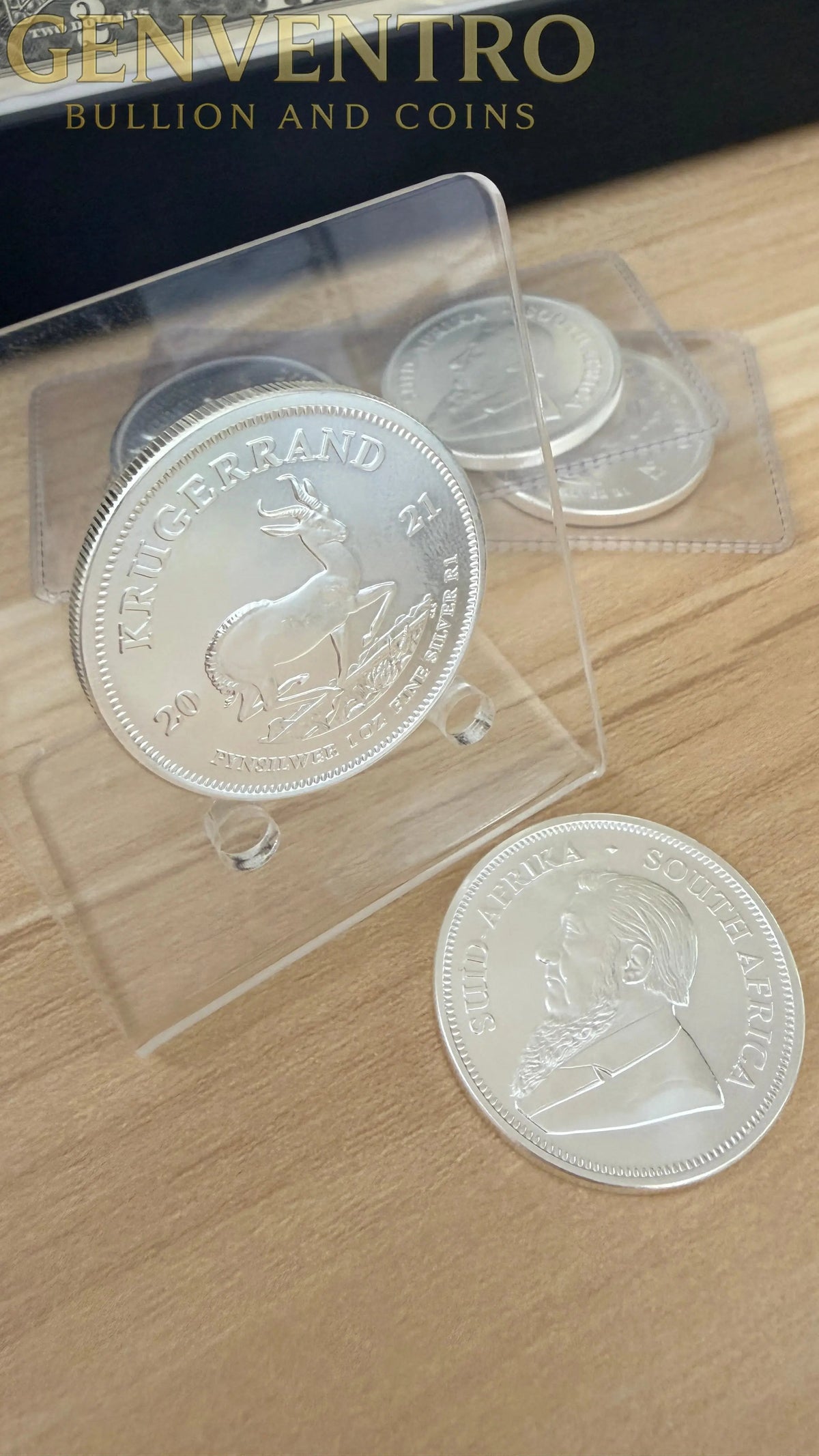 South Africa Krugerrand 1 oz Silver BU