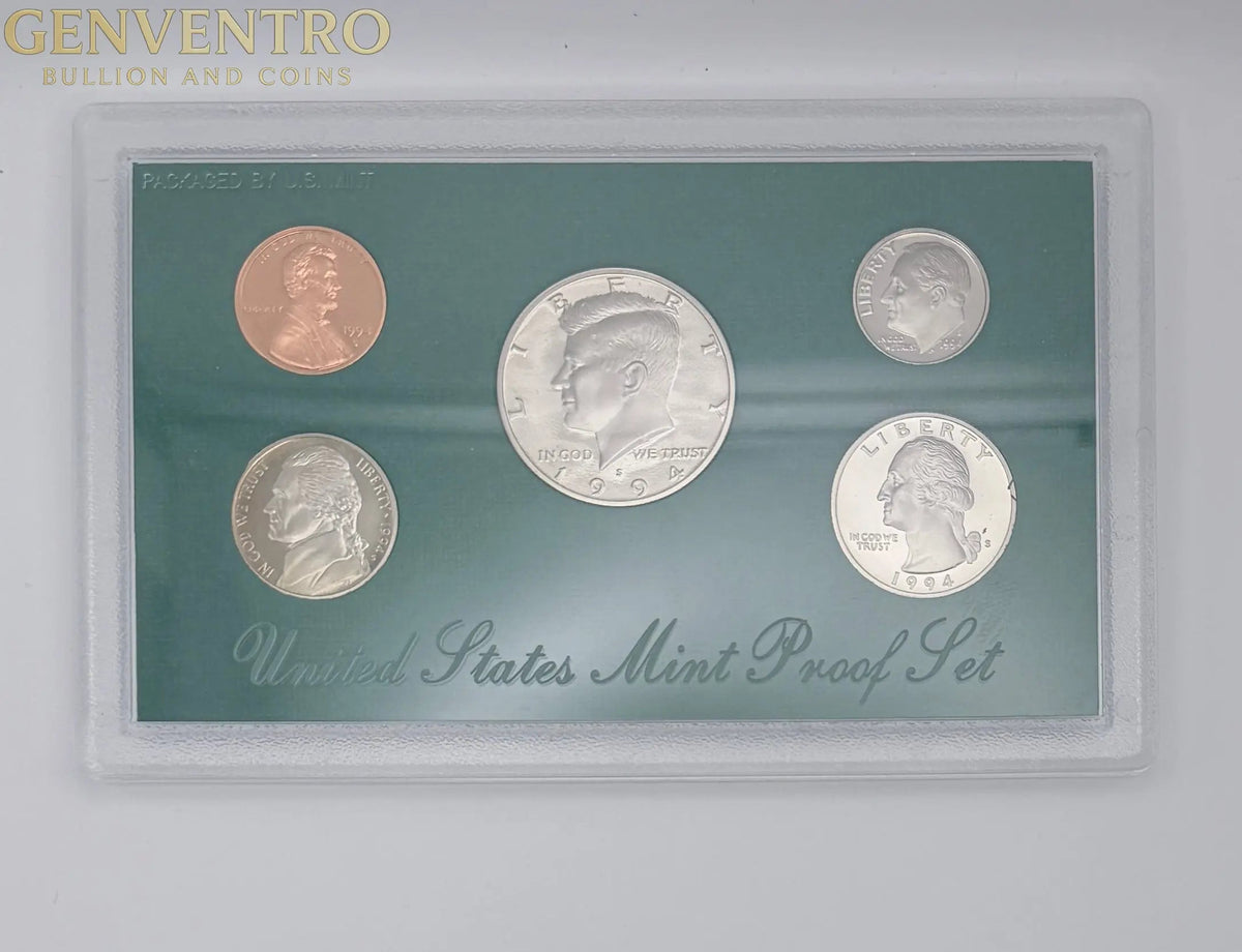 1994-S US Proof Set - BU Original Mint Box and COA #404