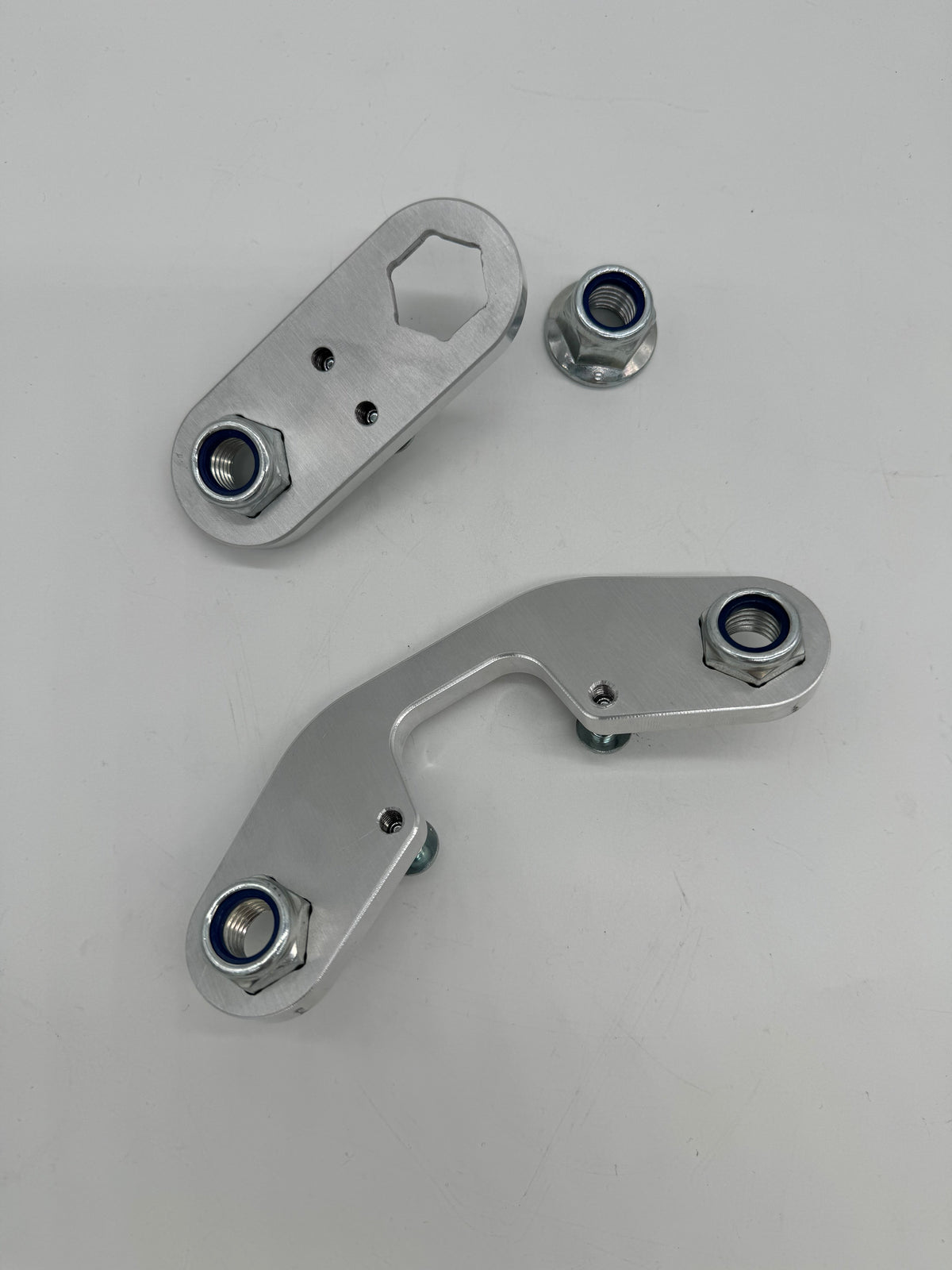 Can-Am Maverick R Radius Rod Nut Plate Kit