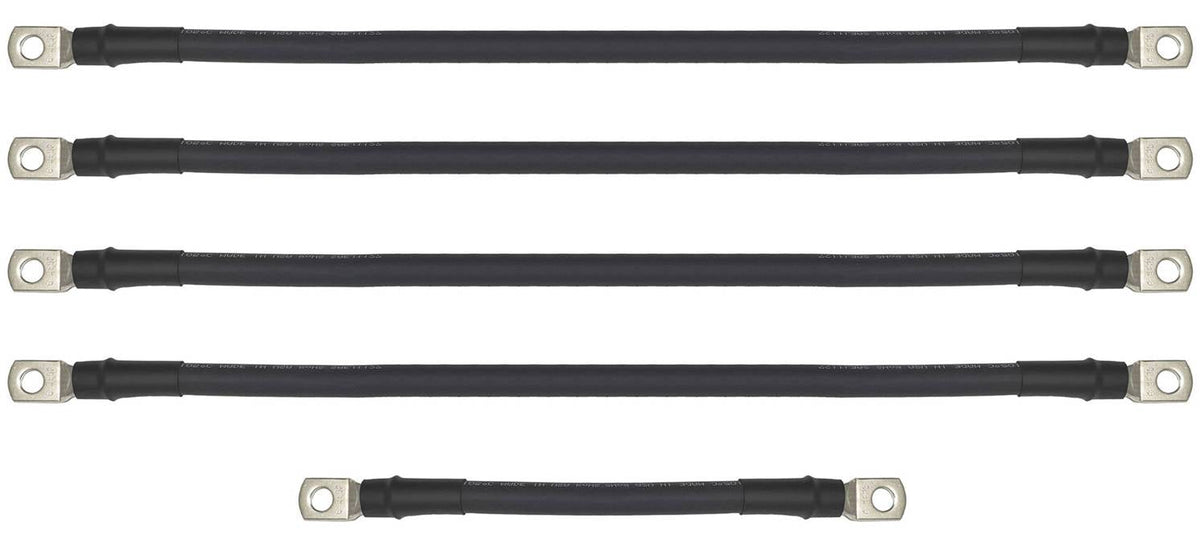Aftermarket EZGO TXT, PDS, RXV, Medalist Golf Cart Battery Cable Kits