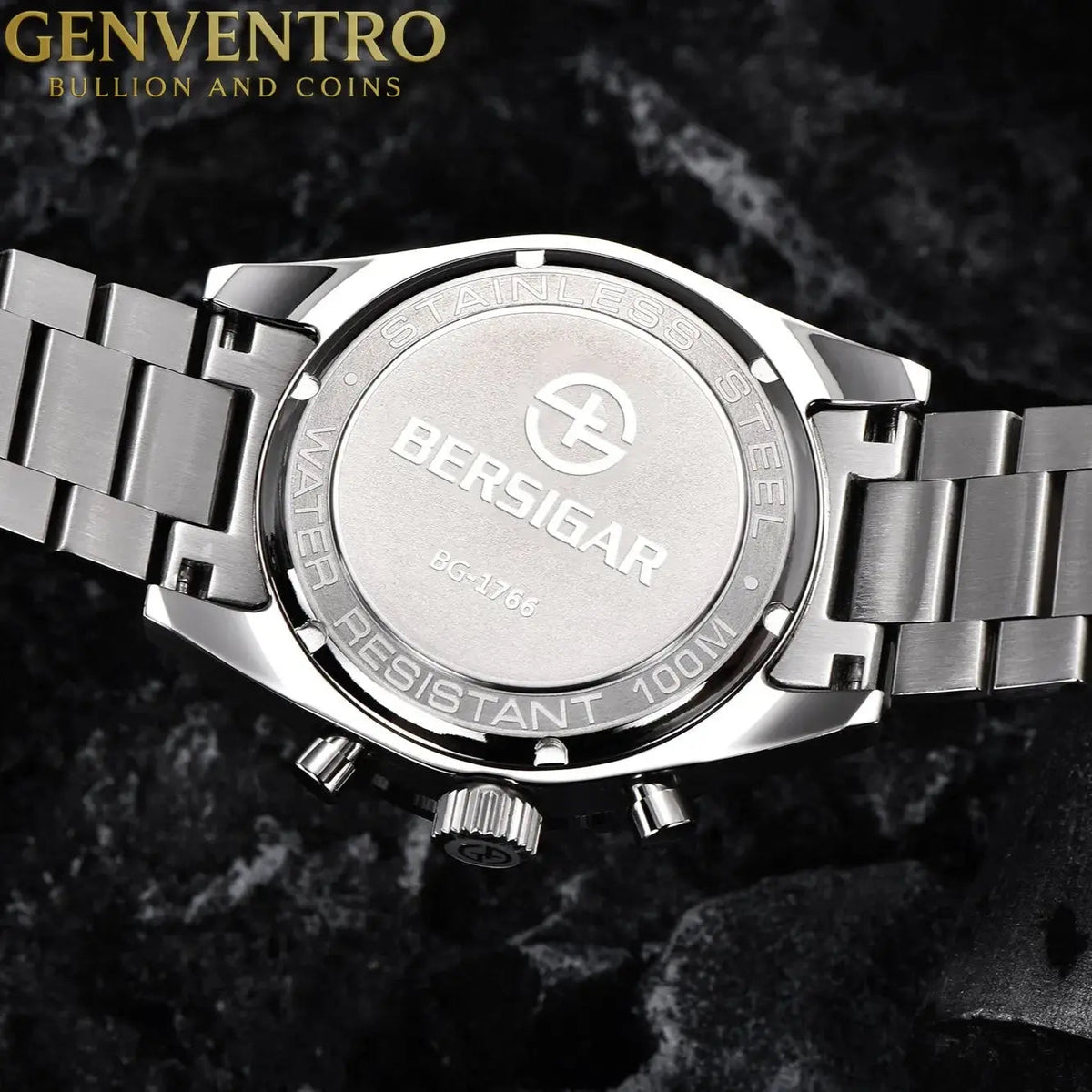 BERSIGAR OCULAR 1766 Stainless Steel Green Dial