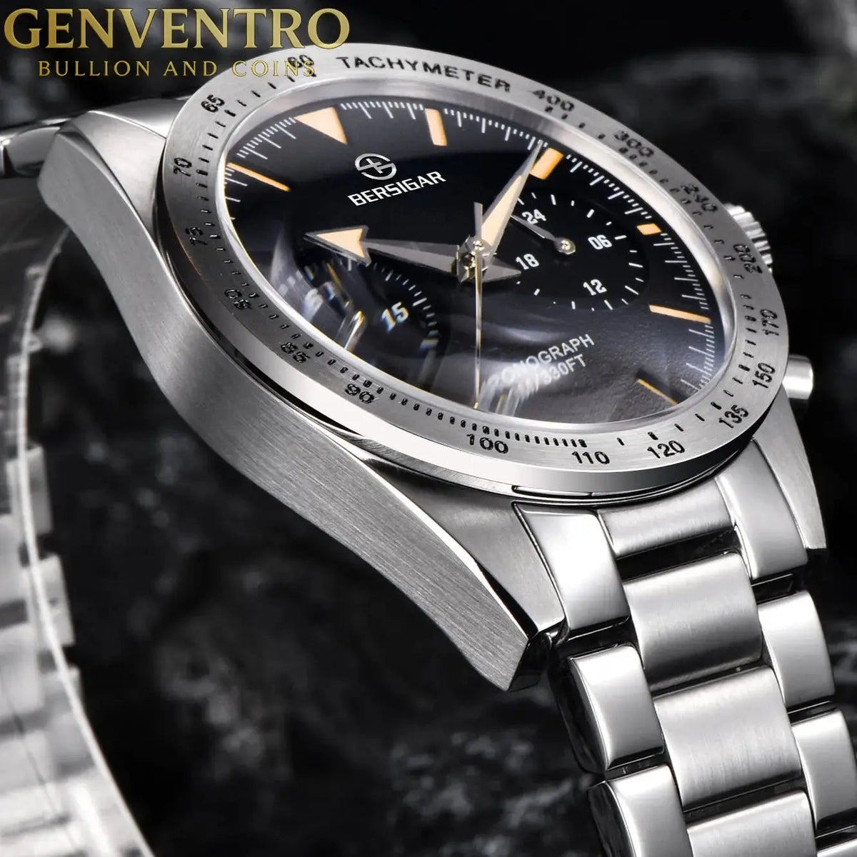 BERSIGAR OCULAR 1766 Stainless Steel Green Dial
