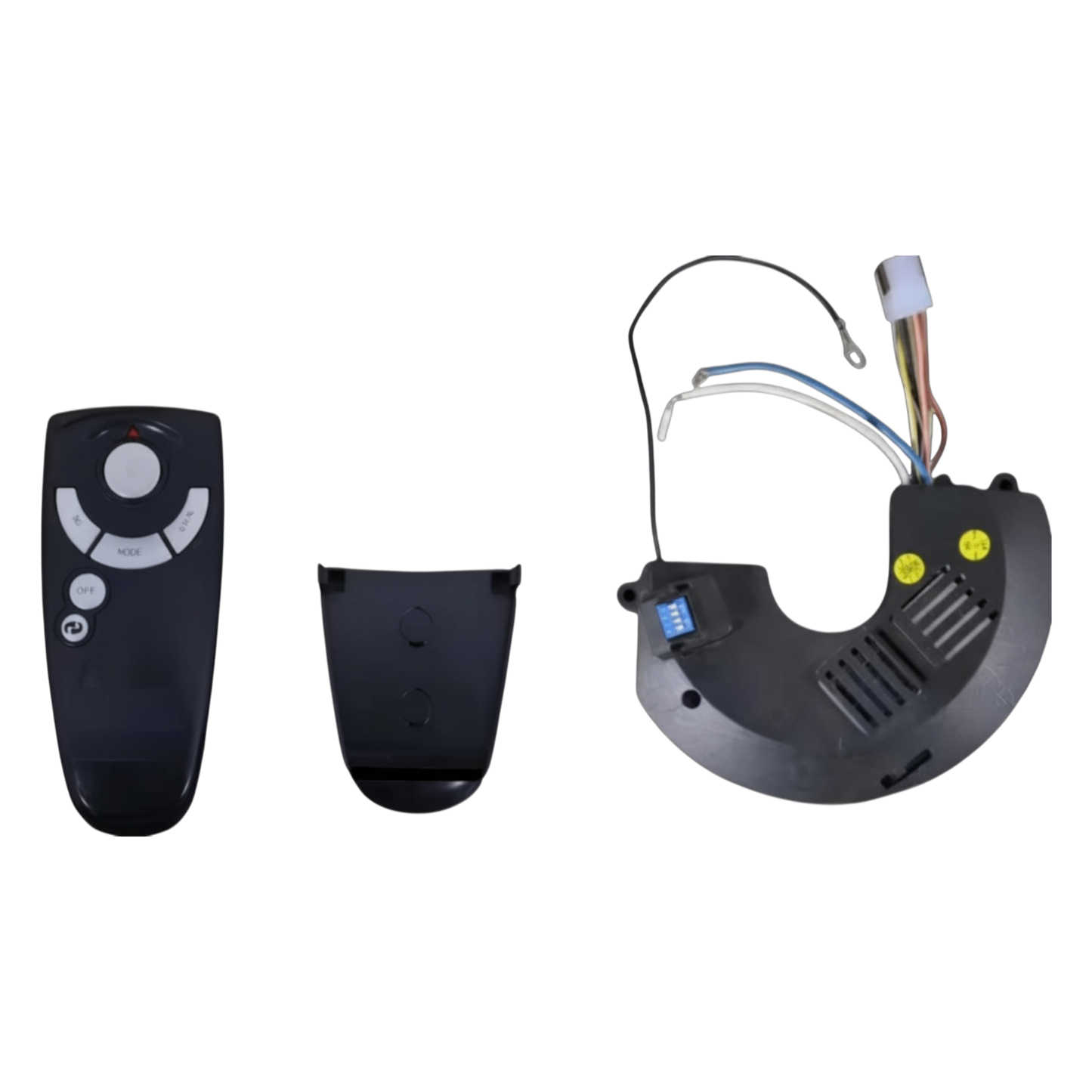 Substitute for Hampton Bay Brookedale 60 Inch Ceiling Fan Remote Control and Receiver Kit for Air Cool 247008054 [UC7058RKIT]