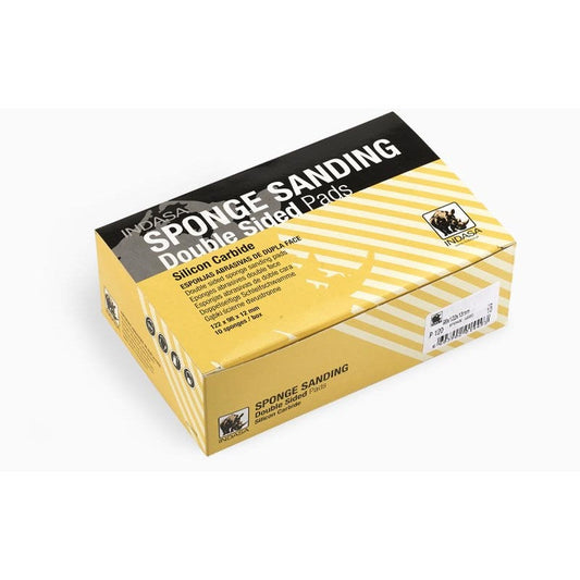 Indasa Double-Sided Sanding Sponges – Hand Scuff Pads, 60–220 Grit (3100B Series)