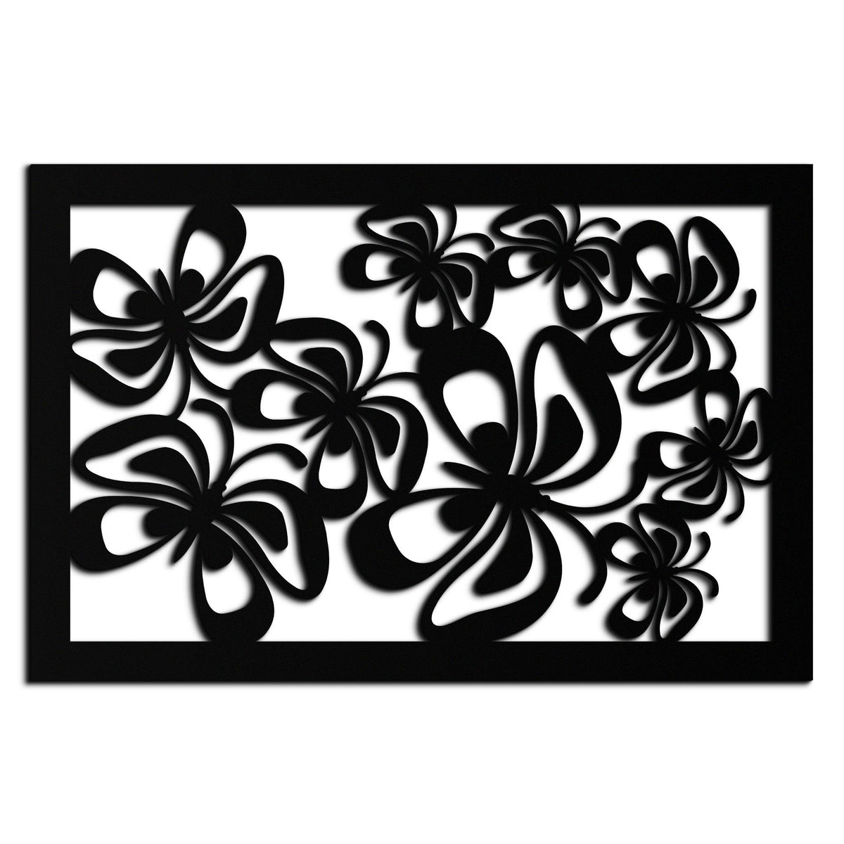 Steel Floral Burst Wall Art Sculpture - Premium Handcrafted Home and Office Decor
