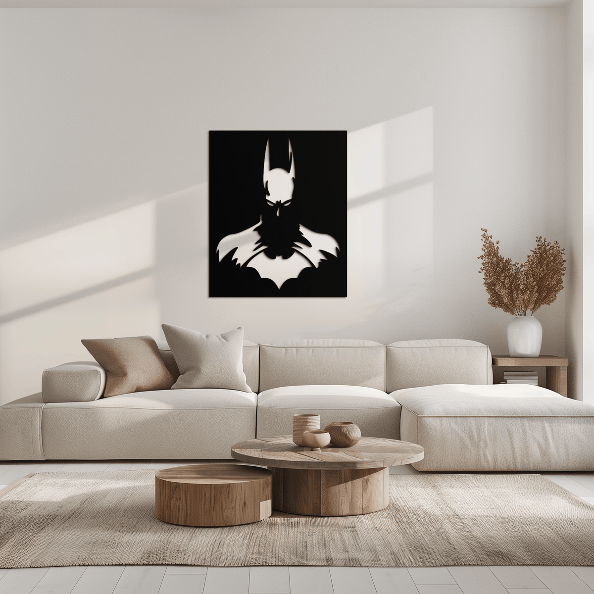 Steel Wall Art Batman Dark Knight Modern Design Premium Decor