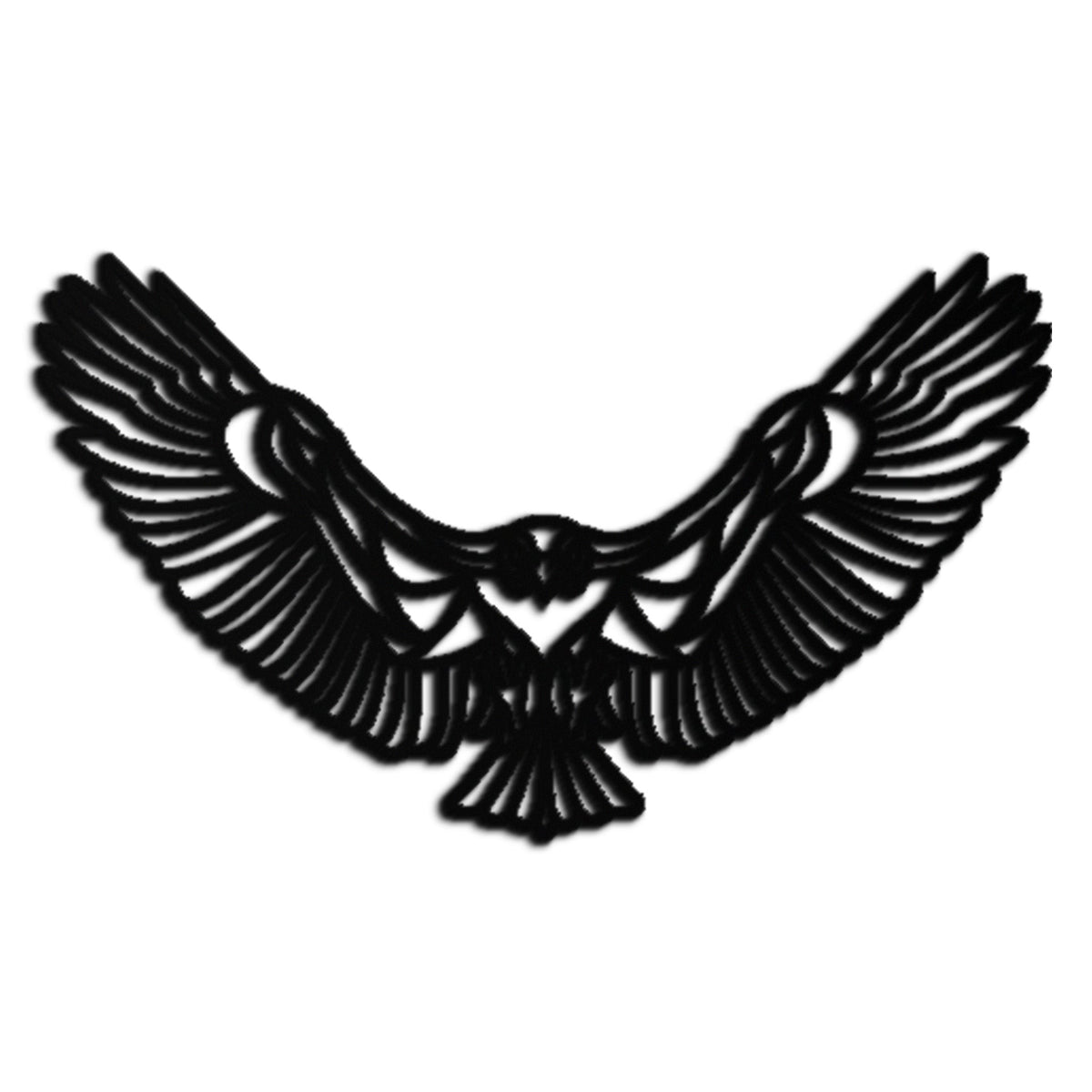 Majestic Soaring Eagle Metal Wall Art - Premium Steel Finish