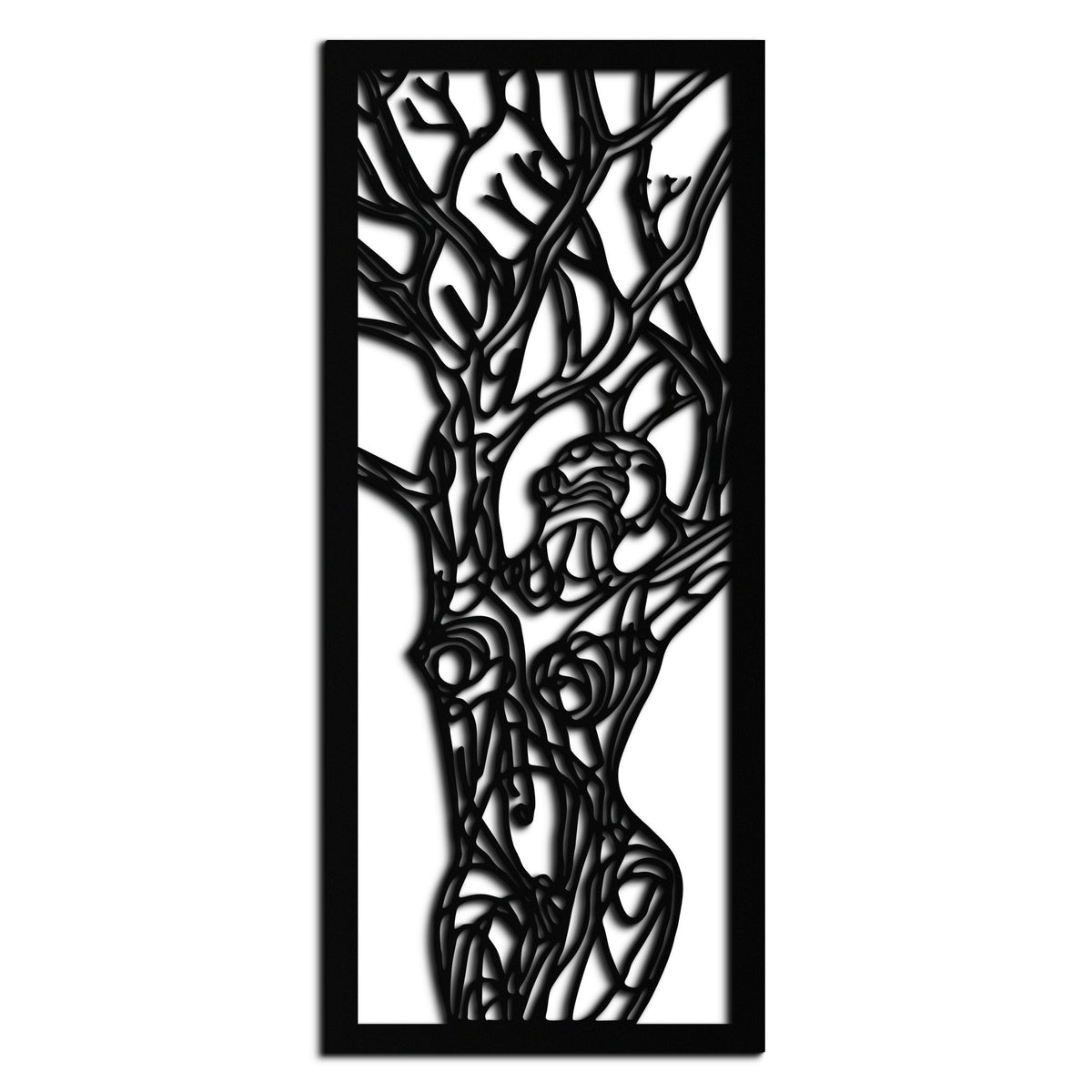 Tree of Life Metal Wall Art - Abstract Feminine Modern Bohemian Statement Design