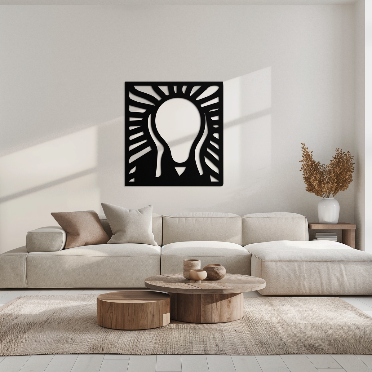 Metal Wall Art The Scream Modern Minimalist Expressionist Contemporary Home Decor