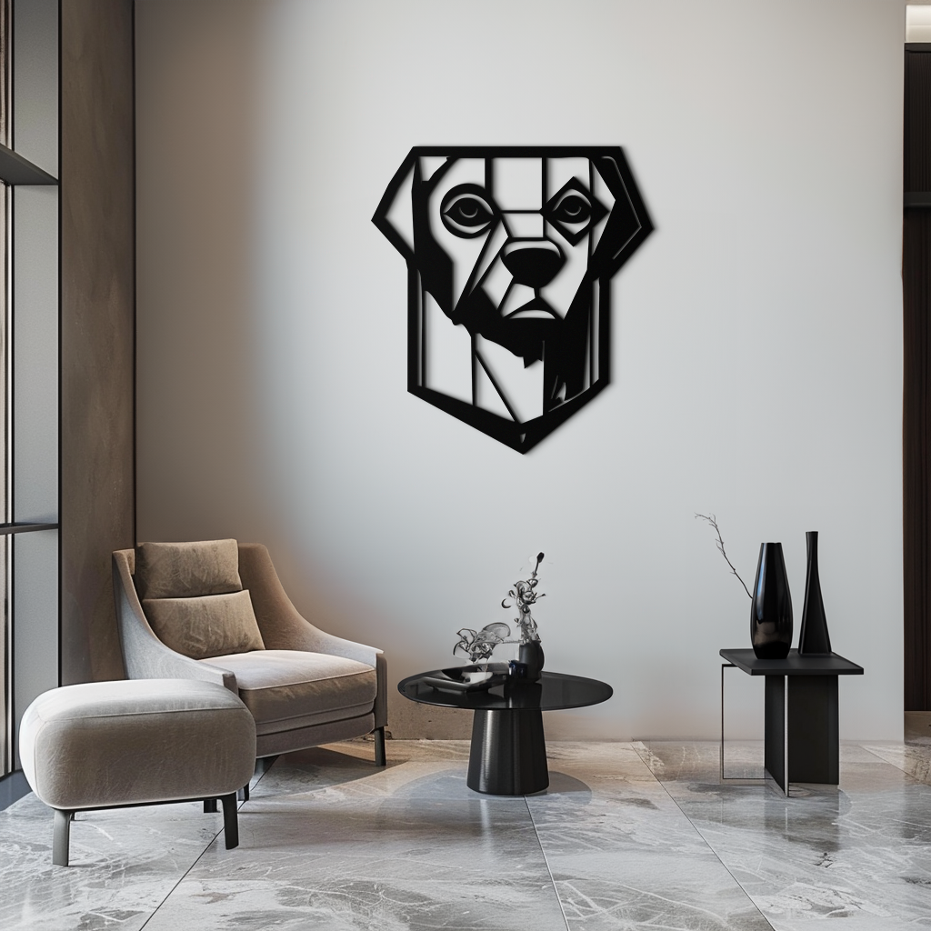 Steel Metal Wall Art - Modern Gollum Character Silhouette Decor