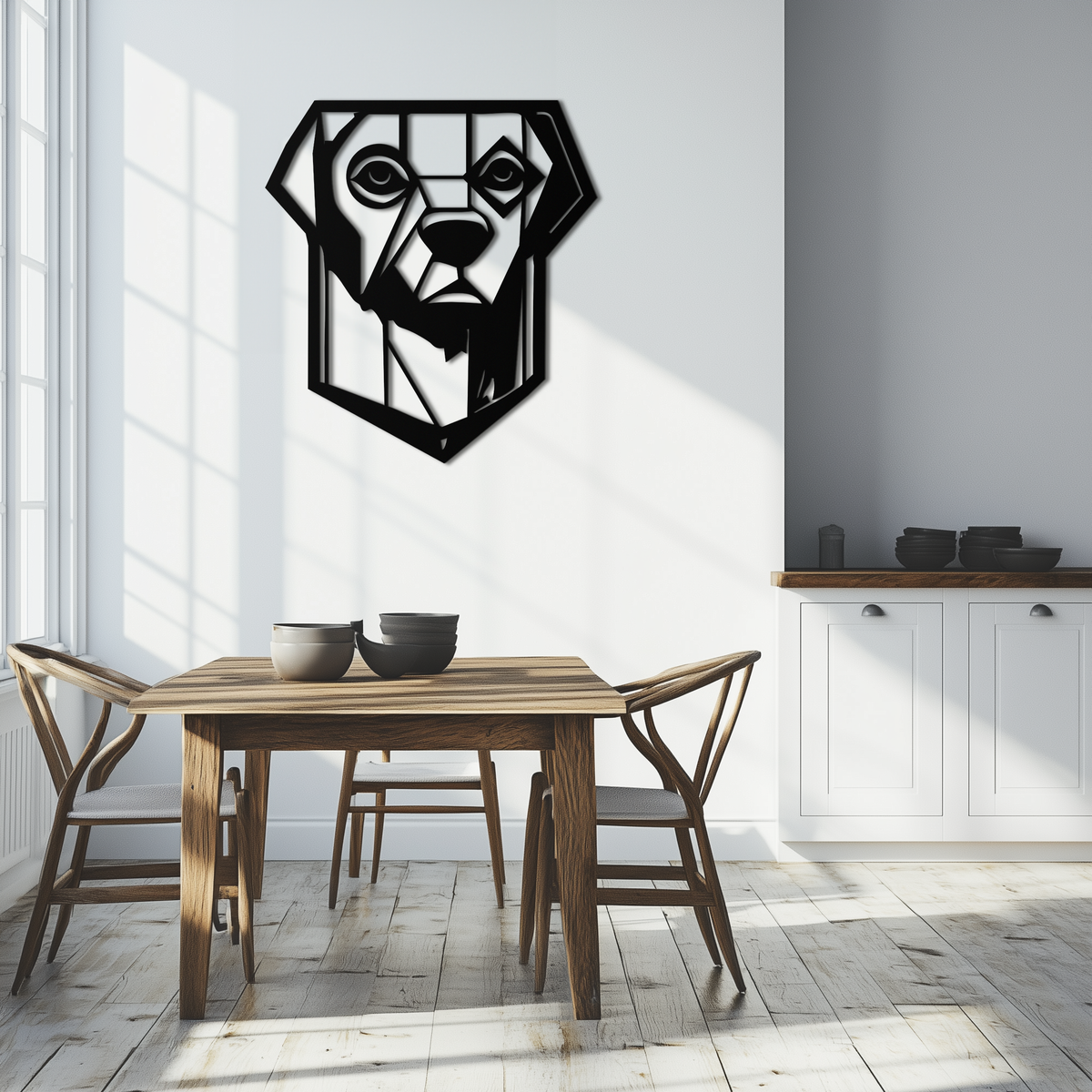 Steel Metal Wall Art - Modern Gollum Character Silhouette Decor