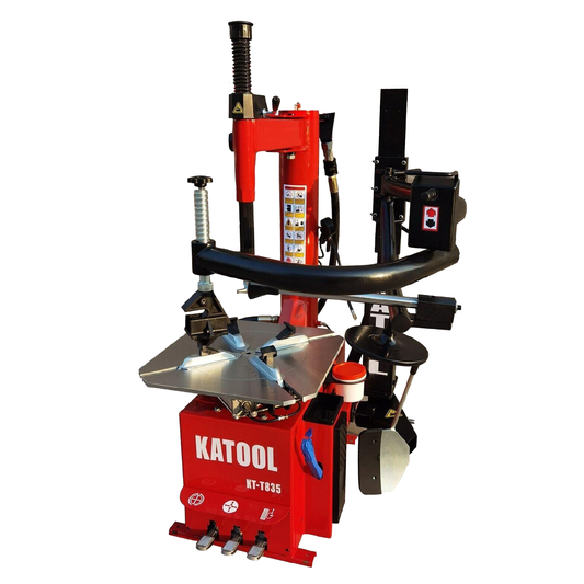 Katool KT-T835 Tire Changer w/ Bead Blaster, Max 28" Rim Clamping