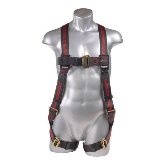 Kapture 5 Point Elite Full Body Harness - Dorsal D-Ring - Pull Thru Legs - All Sizes