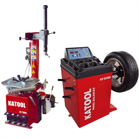 Katool KT-T800 Tire Changer & KT-B700 Wheel Balancer Combo