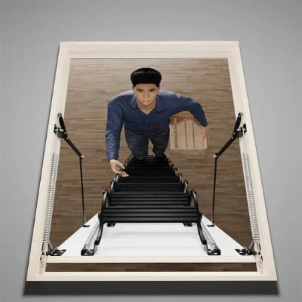 Scissor Insulated Attic Ladder - All Sizes