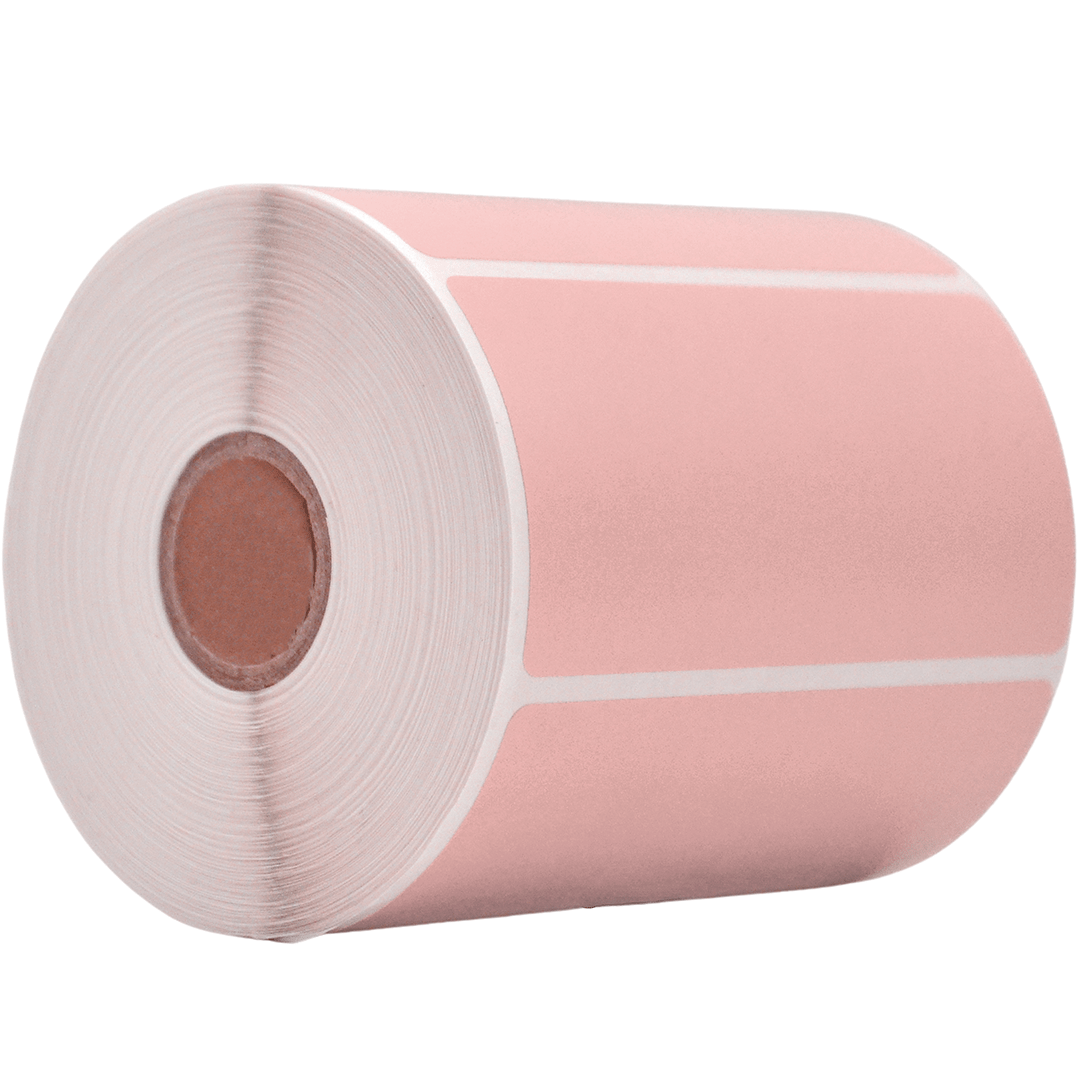 4" x 2" Direct Thermal Labels - 750 Stickers | LB-DTT (Made in USA)