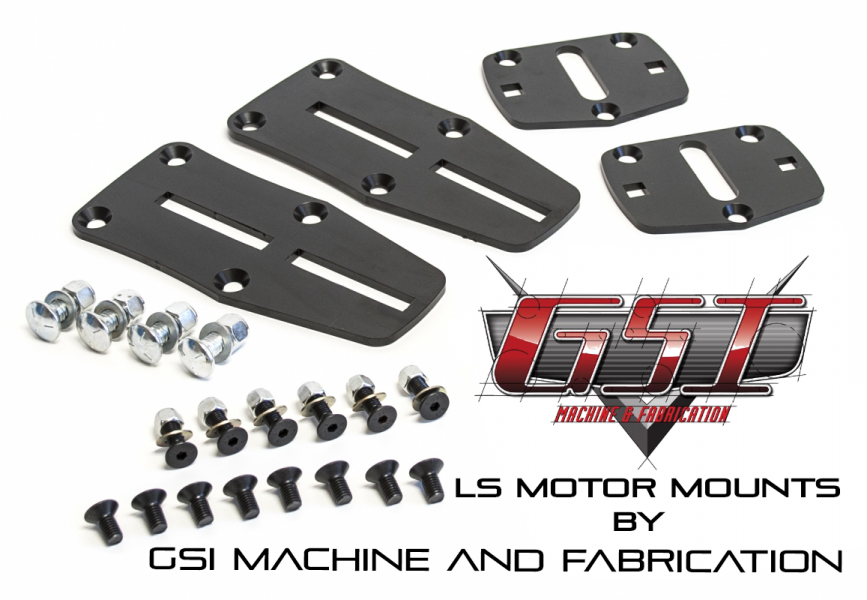 ADJUSTABLE LS MOTOR MOUNTS ** OBSOLETE NOT REAL**