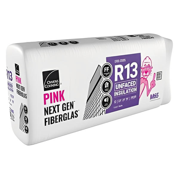 Owens Corning R-13 Un-Faced Fiberglass Insulation Batts (All Sizes)