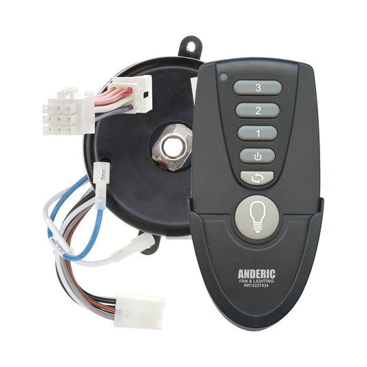 Anderic Substitute for Hunter 7091-02 Ceiling Fan Receiver [MR77A-MOLEX-KIT]