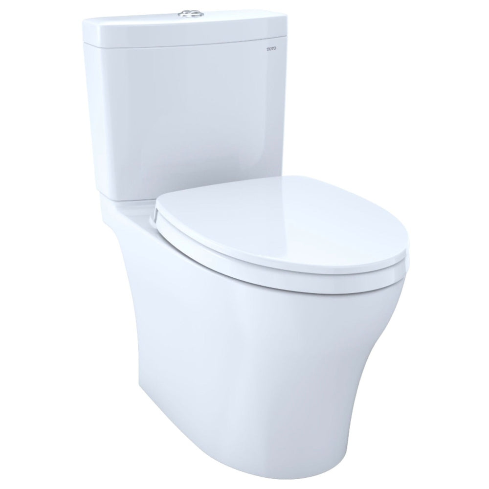 TOTO Aquia IV Dual Flush Two-Piece Toilet with Washlet+ Connection and Seat