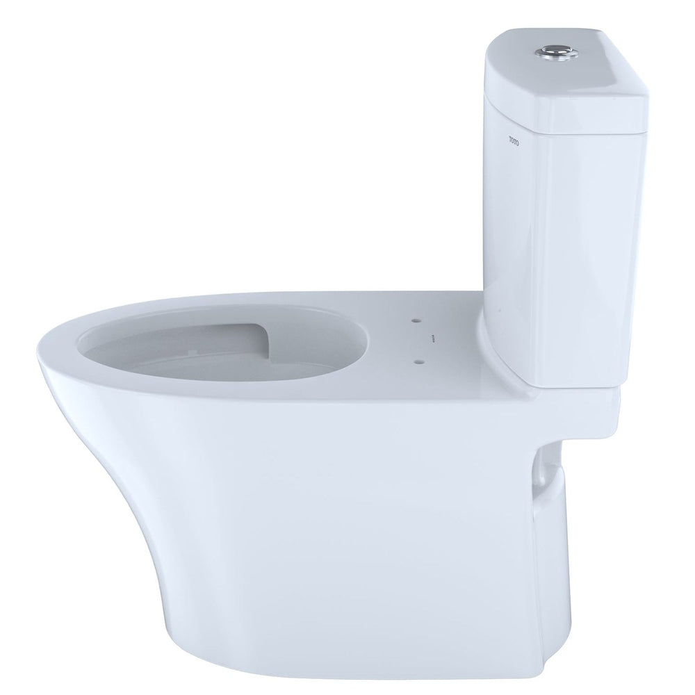 TOTO MS446234CEMGN#01 Aquia IV Dual Flush Two-Piece Toilet, Washlet+ Connection, with a Slim Seat