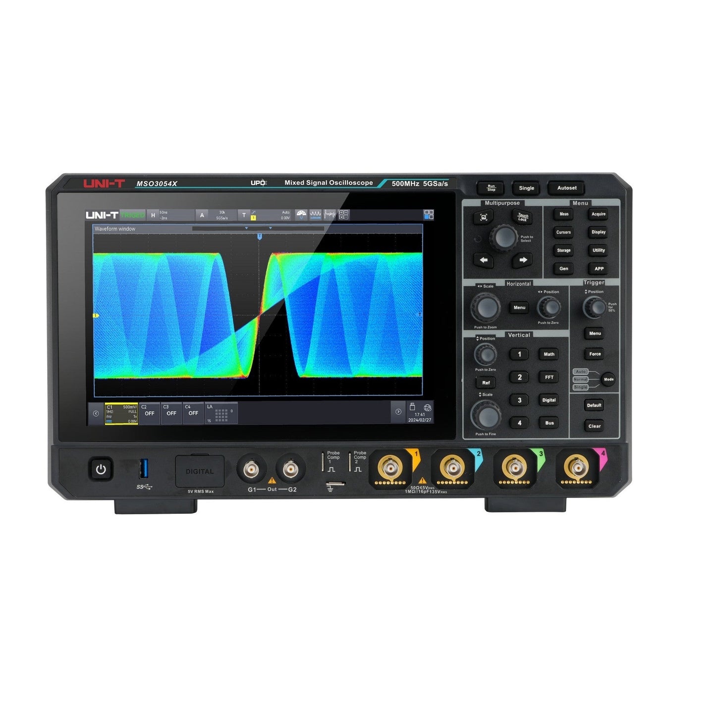 MSO3034X 350 MHz 4Ch Mixed Signal Oscilloscope