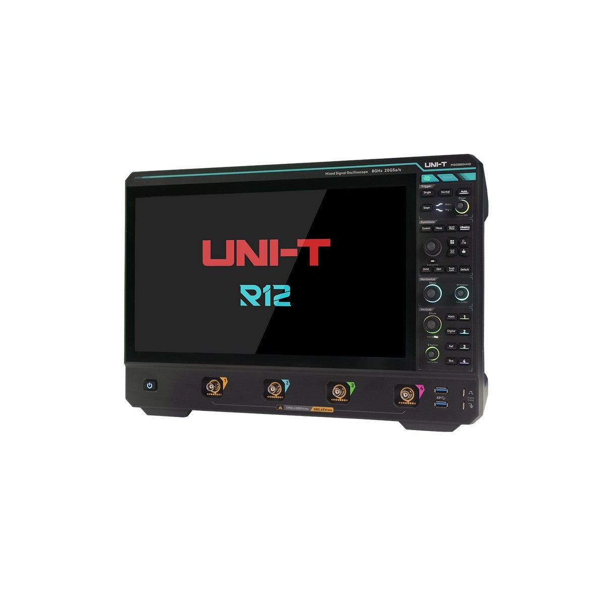 MSO8804HD Lab-Grade 8 GHz 4Ch 12-Bit Mixed Signal Oscilloscope