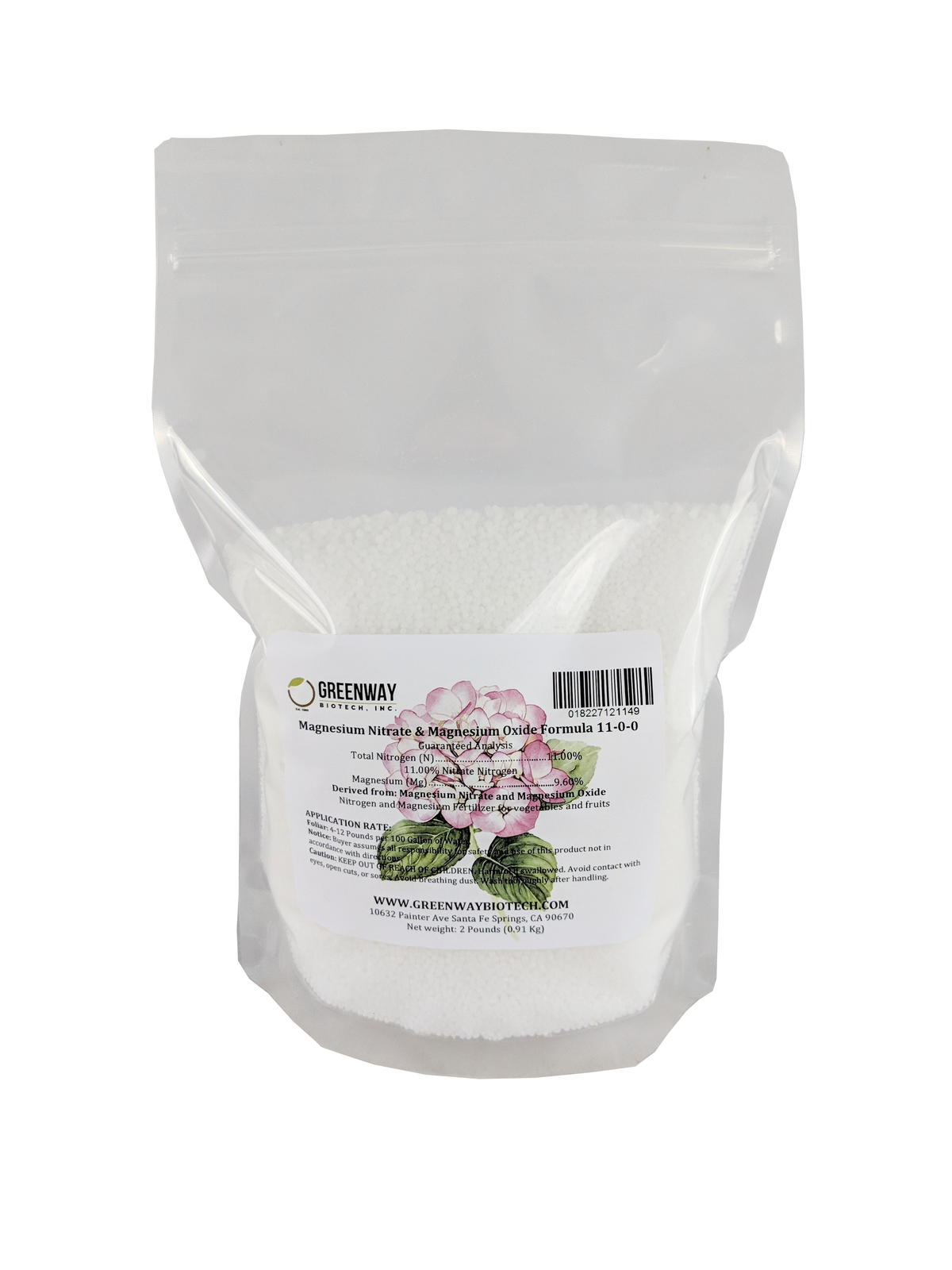 Magnesium Nitrate Fertilizer 11-0-0 with 9.6% Magnesium