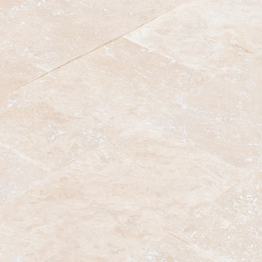 Miletos Ivory Travertine Honed and Filled Wall and Floor Tile