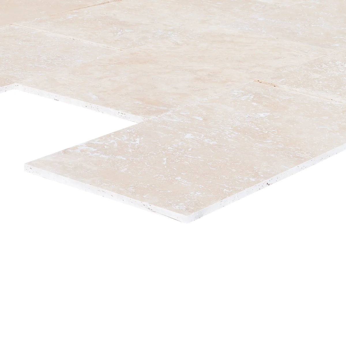 Miletos Ivory Travertine Honed and Filled Wall and Floor Tile