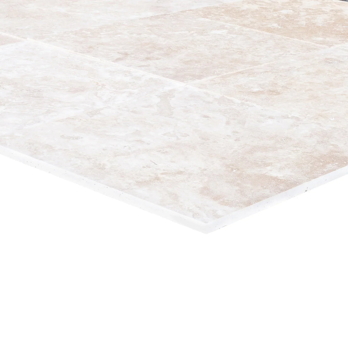 Miletos Ivory Travertine Honed and Filled Wall and Floor Tile