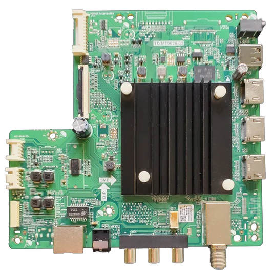 3643-5682-0395 INSIGNIA Main Board, REV F, 098009002130, 0980-0900-2130, TD.MT9020.63 , NS-43F301NA22