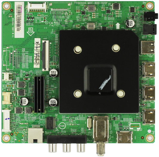 756TXLCB02K068 Insignia Main Board, (G)XLCB02K068010X, 756TXLCB02K068010X, 715GC034-M00-B00-005Y, NS-65F501NA22