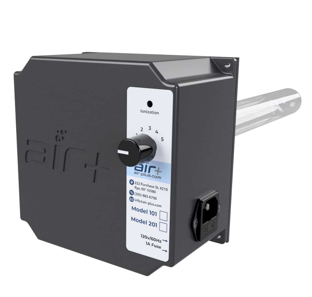 Air Plus 101D 1-Tube Bipolar Ionizer – Up to 2,000 CFM