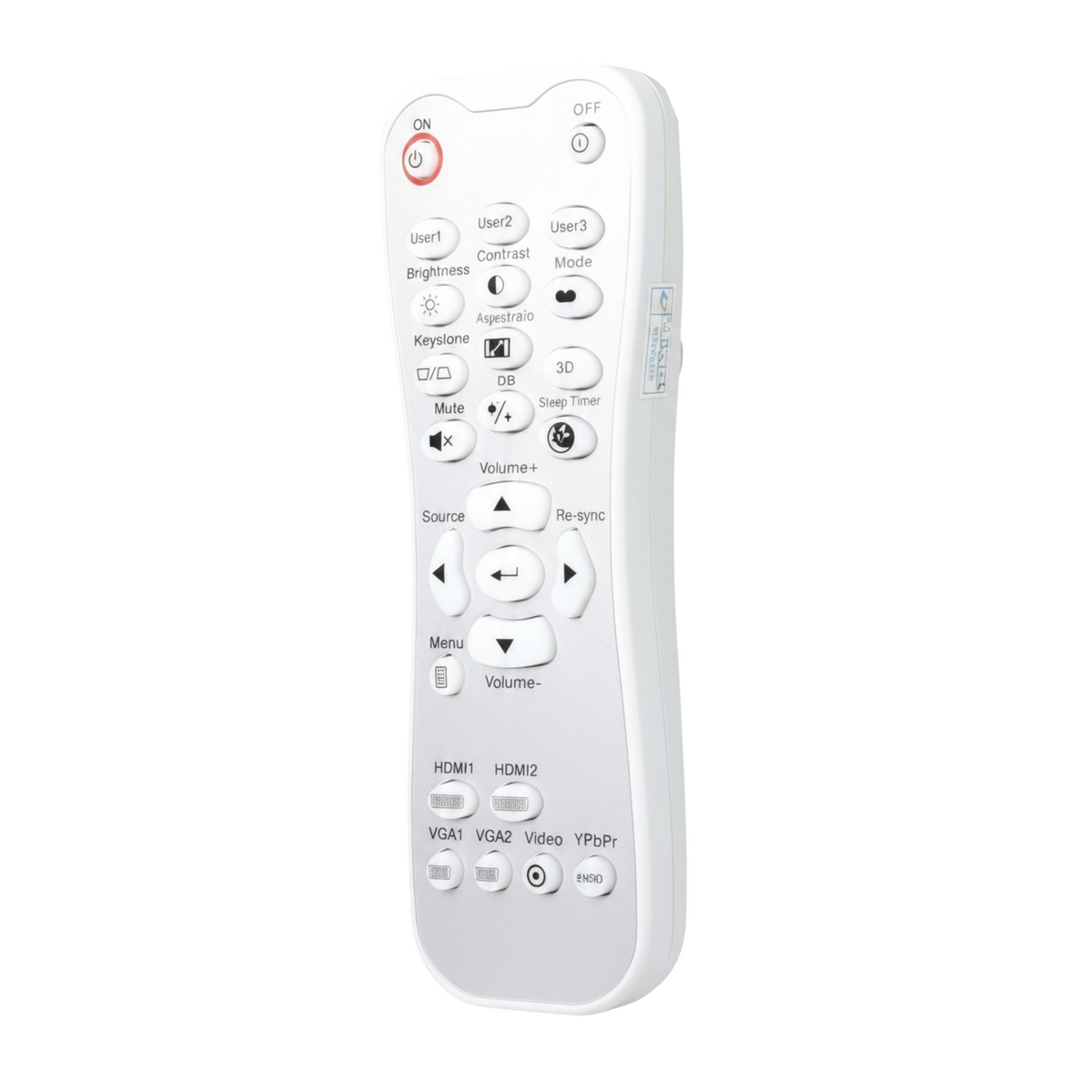 Optoma BR-3001B Projector Remote Control with Backlight - BR-3001B