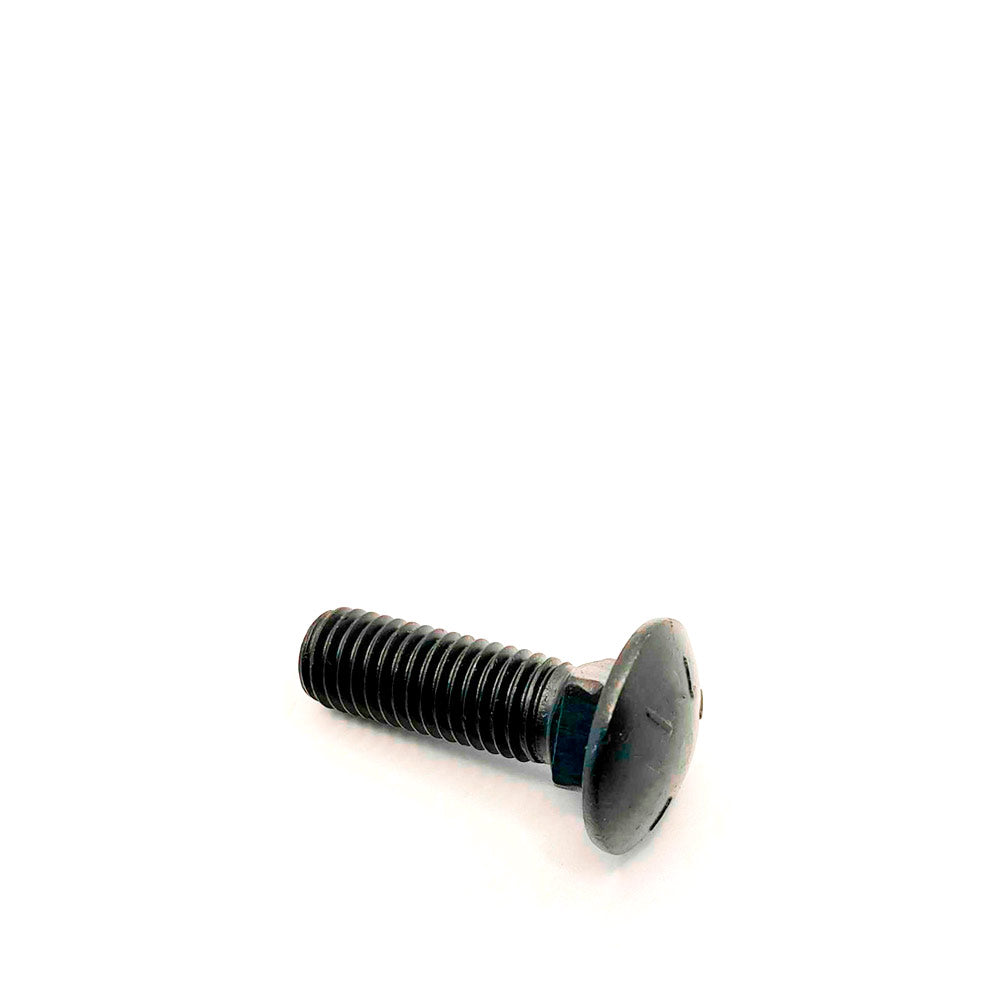 5/8-11 X 2in UNC Grade 5 Full Thread Carriage / Shaker Screen Plow Bolt Plain Finish