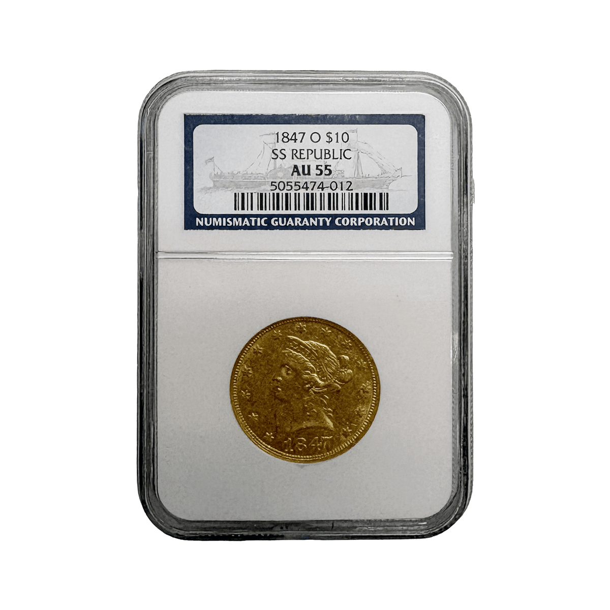 2026 Ultrabreaks Shipwreck Secrets NGC Graded Coin Mystery Pack with Pure Gold Chaser