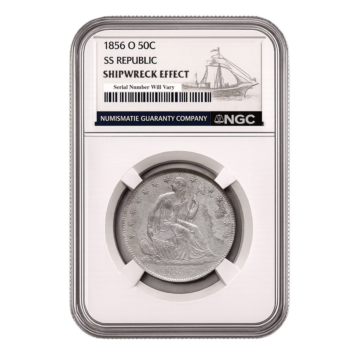 2026 Ultrabreaks Shipwreck Secrets NGC Graded Coin Mystery Pack with Pure Gold Chaser
