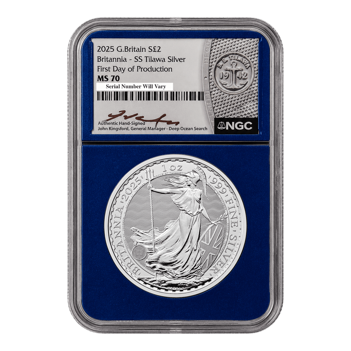 2026 Ultrabreaks Shipwreck Secrets NGC Graded Coin Mystery Pack with Pure Gold Chaser